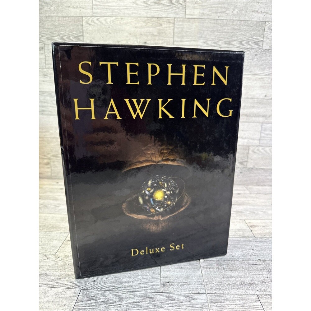 Stephen Hawking Deluxe Set Universe in a Nutshell Illustrated A Brief History